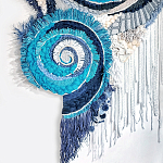 Текстильный Арт-объект ручной работы Galaxy варинант исполнения - 1 | Loft Concept во Владивостоке