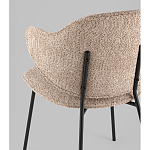 Стул Bellamy букле кофейный варинант исполнения - 3 | Loft Concept во Владивостоке