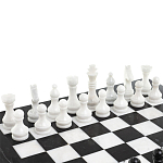 Шахматы классические с черной доской из натурального камня Мрамор Decorative Thematic Chess варинант исполнения - 2 | Loft Concept во Владивостоке