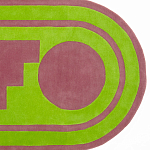 Дизайнерский ковер зеленый Poltronova Sofo Verosa Rug варинант исполнения - 7 | Loft Concept во Владивостоке