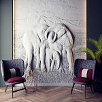 Барельеф ELEPHANTS варинант исполнения - 2 | Loft Concept во Владивостоке