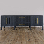 Большая VT-тумба Primo шпон Черный дуб варинант исполнения - 2 | Loft Concept во Владивостоке