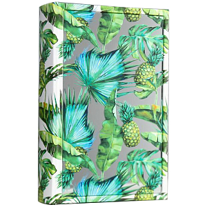 Шкатулка-книга Pineapples and Leaves Mirror Book Box