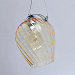 Подвесной светильник со стеклянном плафоном в форме бокала Kaleido варинант исполнения - 4 | Loft Concept во Владивостоке