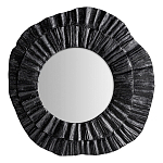 Зеркало в фактурной черной раме в современном стиле Black Maelstrom варинант исполнения - 1 | Loft Concept во Владивостоке