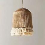 Люстра круглая плетеная с кисточками Small Solar Glow варинант исполнения - 2 | Loft Concept во Владивостоке