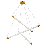 Светодиодная люстра Trumpet Tube Brass  варинант исполнения - 2 | Loft Concept во Владивостоке