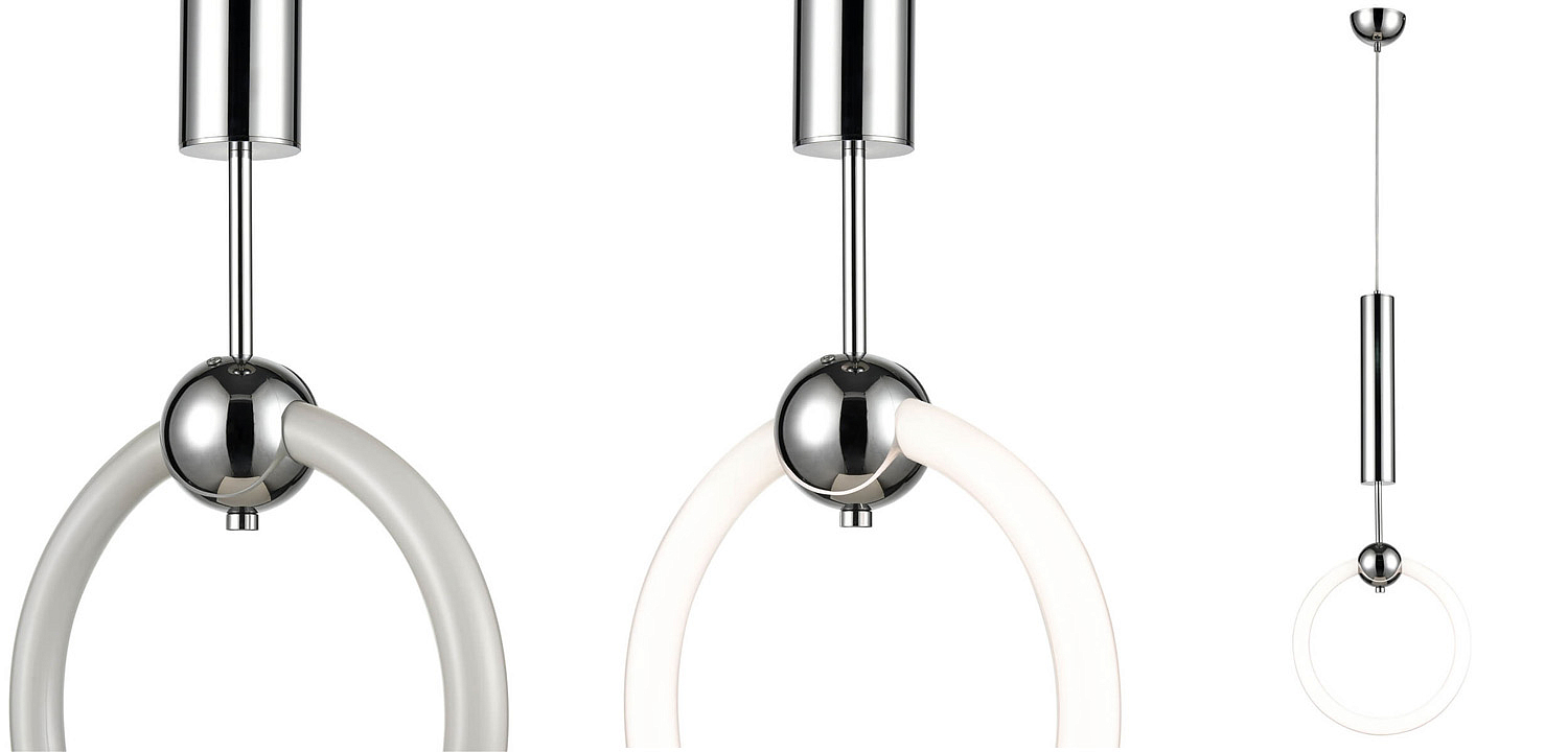 Подвесной светильник Lee Broom RING LIGHT Chrome Подвесной светильник Lee Broom RING LIGHT Chrome - Loft-Concept во Владивостоке