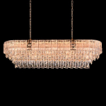 Люстра овальная с каскадом из прозрачного хрусталя Constant Sparks варинант исполнения - 1 | Loft Concept во Владивостоке