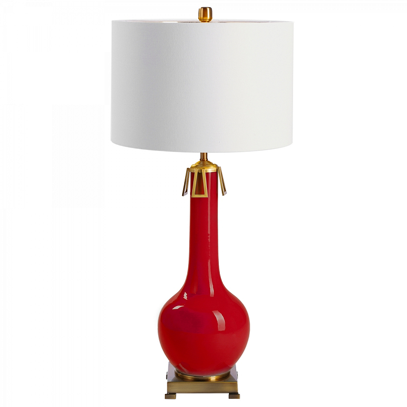 Настольная лампа Colorchoozer Table Lamp Red Красный Настольная лампа Colorchoozer Table Lamp Red Красный во Владивостоке | Loft Concept