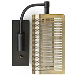 Бра с плафоном из перфорированного металла Elledge Wall Lamp варинант исполнения - 12 | Loft Concept во Владивостоке