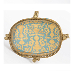 Чаша с орнаментом на ножках в виде бронзовых ангелов Eden Garden варинант исполнения - 4 | Loft Concept во Владивостоке