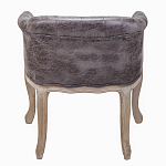 Кресло низкое в стиле прованс Louis French Armchair brown варинант исполнения - 3 | Loft Concept во Владивостоке