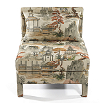 Кресло Lhasa с рисунком шинуазри  варинант исполнения - 3 | Loft Concept во Владивостоке