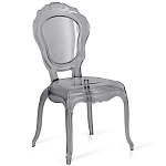 Прозрачный стул серый LOUIS GHOST CHAIR Grey варинант исполнения - 1 | Loft Concept во Владивостоке