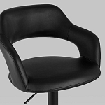 Барный стул черного цвета Strohach варинант исполнения - 7 | Loft Concept во Владивостоке