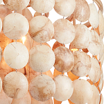 Люстра с каскадом из круглых декоративных элементов Texture Discs варинант исполнения - 1 | Loft Concept во Владивостоке