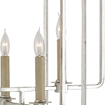 Люстра серебряная из пересекающихся прямоугольных элементов Intersecting Rectangles  варинант исполнения - 1 | Loft Concept во Владивостоке