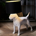 Лампа COLLECTION OF DOGS с абажуром Бультерьер варинант исполнения - 12 | Loft Concept во Владивостоке