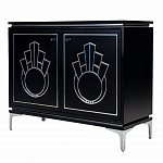 Черный комод в стиле арт-деко Luciano варинант исполнения - 2 | Loft Concept во Владивостоке