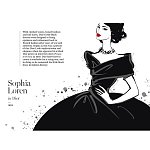 Megan Hess. Te Lttle Blk Dess варинант исполнения - 6 | Loft Concept во Владивостоке