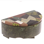 Шкатулка с зеркалом из натуральных камней Stone Casket варинант исполнения - 2 | Loft Concept во Владивостоке