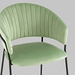 Стул в велюре фисташкового цвета Horizon варинант исполнения - 6 | Loft Concept во Владивостоке