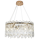 Круглая люстра с хрустальными подвесками Roul Crystal Round Chandelier варинант исполнения - 4 | Loft Concept во Владивостоке
