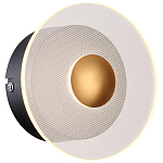 Бра с круглым плафоном и золотистыми акцентами Aurelia Circles варинант исполнения - 1 | Loft Concept во Владивостоке