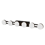 Бра с 6-ю круглыми плафонами на черном основании Maxine Light варинант исполнения - 1 | Loft Concept во Владивостоке