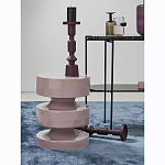 Подсвечник фигурный сливовый Bright Accent 35 см варинант исполнения - 3 | Loft Concept во Владивостоке