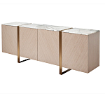 Комод с мраморной столешницей Uniqueness Marble варинант исполнения - 1 | Loft Concept во Владивостоке