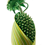 Дизайнерская статуэтка для интерьера Tropical Fruit Pandora 15 варинант исполнения - 2 | Loft Concept во Владивостоке