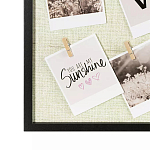 Рамка для фото с подсветкой c деревянными прищепками в комплекте Photo Backlight варинант исполнения - 3 | Loft Concept во Владивостоке