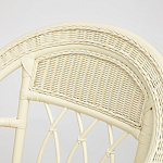 Комплект уличной мебели из ротанга Clara белый варинант исполнения - 4 | Loft Concept во Владивостоке