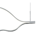 Подвесной светильник волнообразный изогнутый на двух тросах 123 см Spiral Lighting варинант исполнения - 3 | Loft Concept во Владивостоке