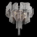 Люстра потолочная с металлическими цепочками Диаметр 99 см Atlantis Chain варинант исполнения - 3 | Loft Concept во Владивостоке