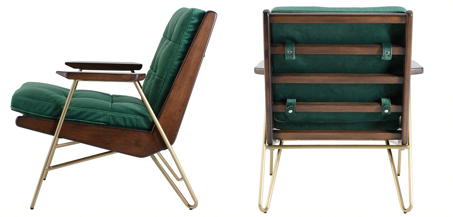 Кресло Gelver Chair green Кресло Gelver Chair green - Loft-Concept во Владивостоке