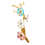 Бра с цветочным декором Miscellaneous herbs варинант исполнения - 2 | Loft Concept во Владивостоке