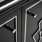 Черный комод в стиле арт-деко Luciano варинант исполнения - 4 | Loft Concept во Владивостоке
