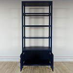 Стеллаж со стеклянными полками Elsa Dreams Blue варинант исполнения - 4 | Loft Concept во Владивостоке