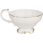 Чайный набор  белого цвета из фарфора на 6 персон 12 предметов Shine Porcelain варинант исполнения - 2 | Loft Concept во Владивостоке