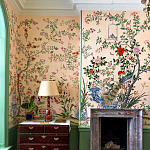 Обои ручная роспись Houghton Edo Blush варинант исполнения - 4 | Loft Concept во Владивостоке