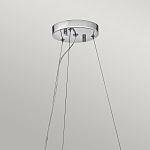 Люстра подвесная круглая с множеством вертикальных прямоугольных кристаллов Kichler варинант исполнения - 3 | Loft Concept во Владивостоке