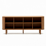 Буфет с 2-мя раздвижными дверцами из ясеневого шпона Toinette варинант исполнения - 2 | Loft Concept во Владивостоке