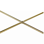 Кофейный столик овальный золотой Modern Mirror Gold Table варинант исполнения - 4 | Loft Concept во Владивостоке