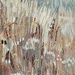 Современный Гобелен из шерсти в бежевых тонах Spring варинант исполнения - 1 | Loft Concept во Владивостоке