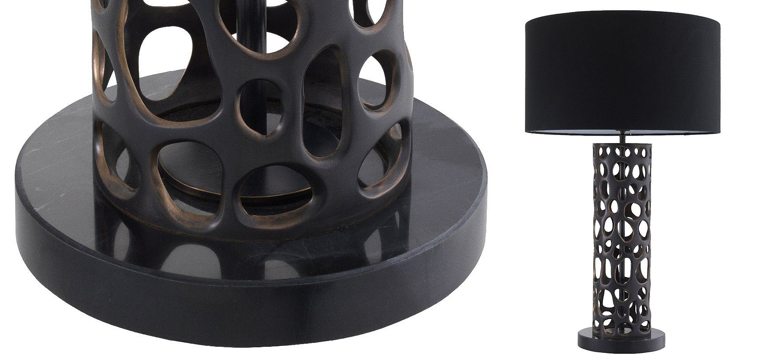 Настольная лампа Eichholtz Table Lamp Dix Bronze Настольная лампа Eichholtz Table Lamp Dix Bronze - Loft-Concept во Владивостоке