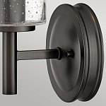 Бра с плафоном в форме цилиндра из прозрачного стекла с пузырьками Hinkley варинант исполнения - 10 | Loft Concept во Владивостоке