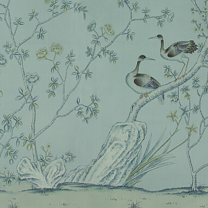 Обои ручная роспись Askew Blue Grey